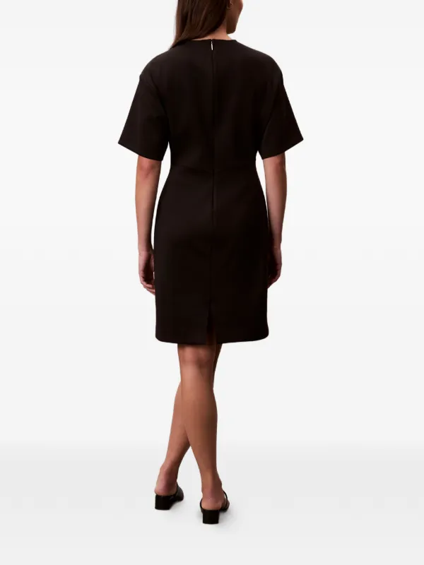 calvin klein short sleeve sheath dress Short Sleeve Sheath Dress