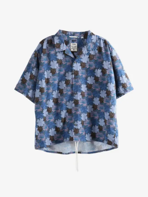 Nanamica Nanaloha floral-print short-sleeve shirt