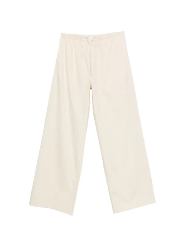 Frame The Society Wide-leg Trousers in Neutrals