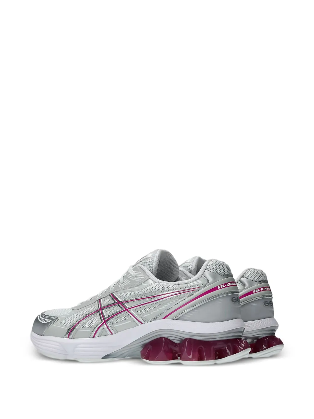 ASICS Gel-Kinetic Fluent lace-up sneakers Zilver