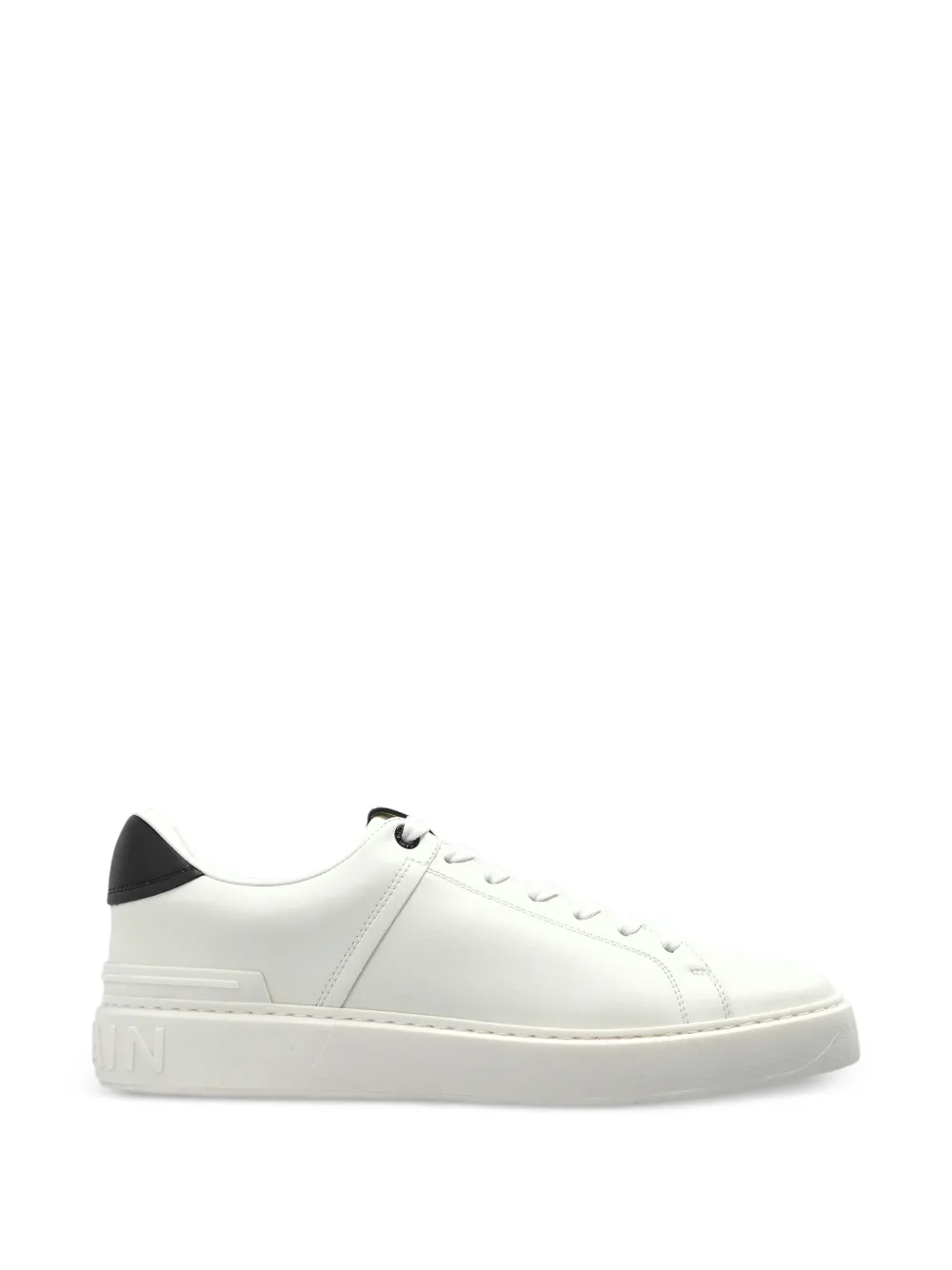 Balmain B-Court leather sneakers - Weiß