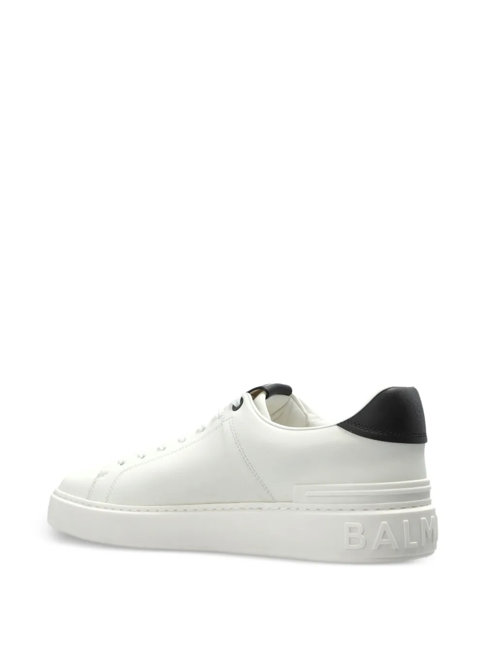 Balmain B-Court leather sneakers Wit