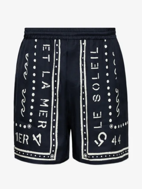 Balmain bermuda shorts with Balmain Club print