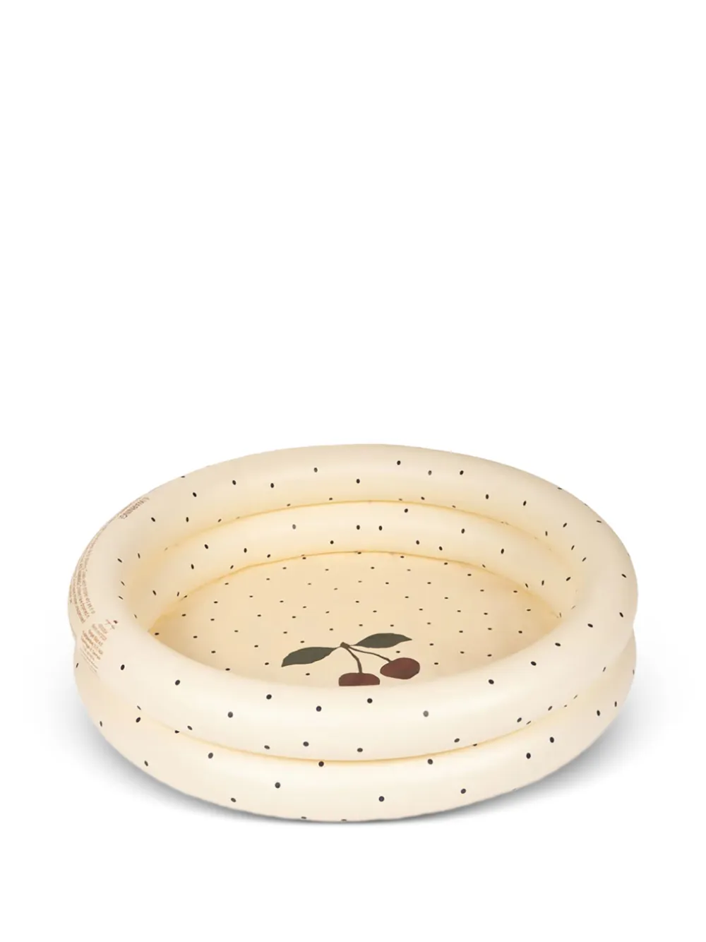 Konges Sløjd polka-dot cherry-motif pool - Nude