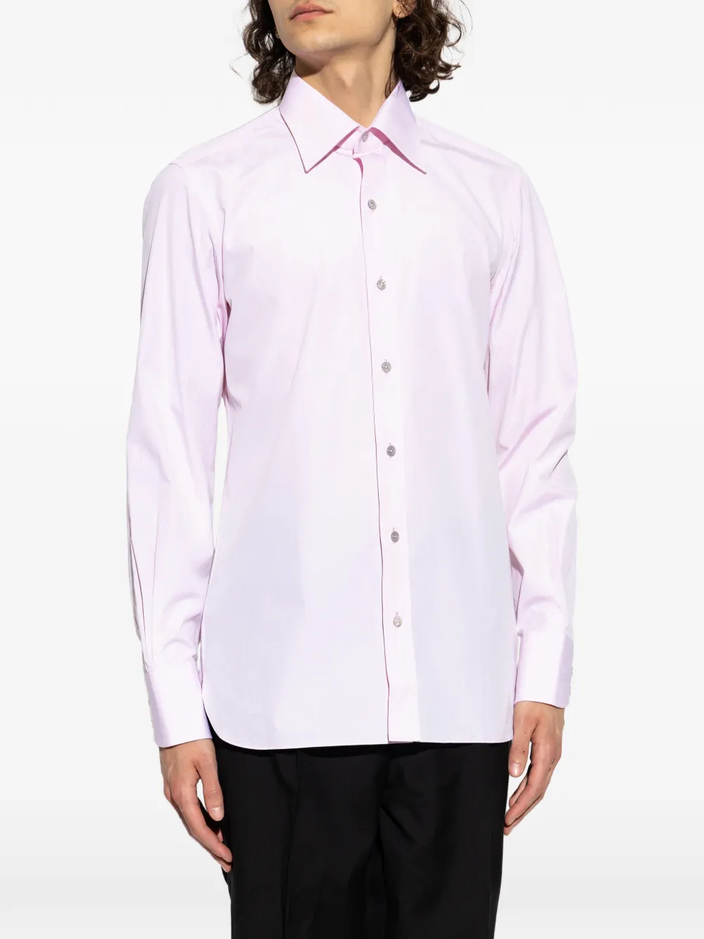 TOM FORD Overhemd met knopen Roze