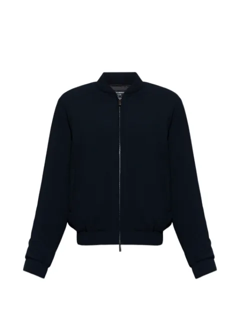 Emporio Armani zip-up bomber jacket