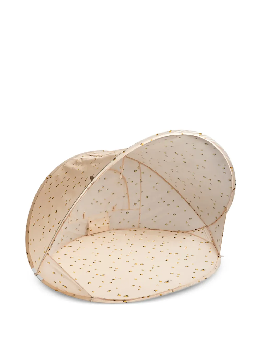 Konges Sløjd lemon-print pop-up tent - Nude