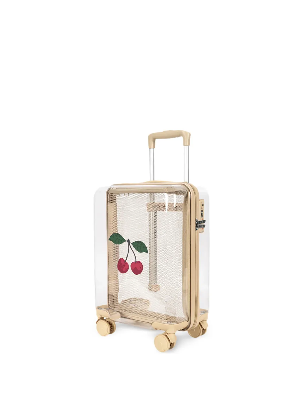 Konges Sløjd cherry-print suitcase - Toni neutri
