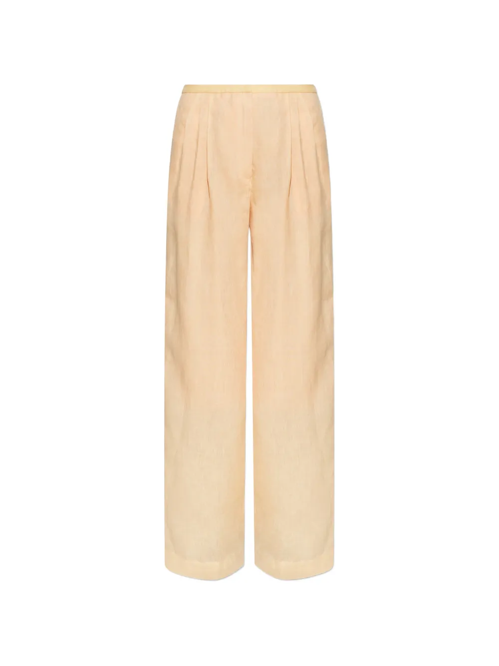 Forte Forte pleated wide-leg trousers - Arancione