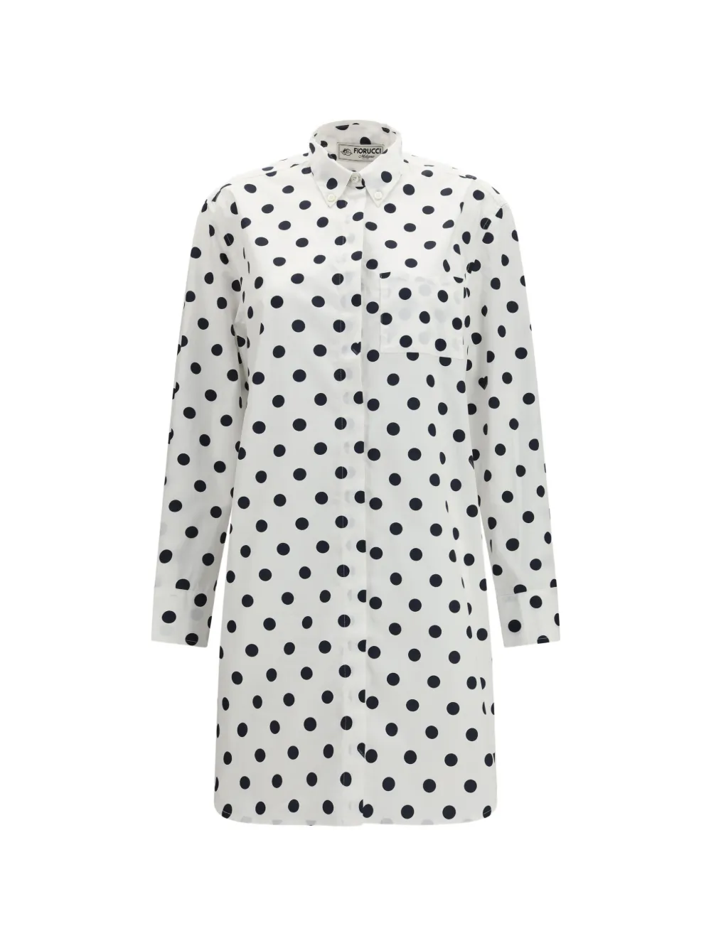 Fiorucci MIDI SHIRT DRESS - Bianco