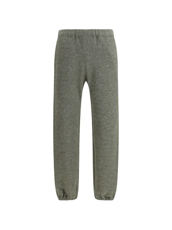 Loro Piana Elasticated Track Pants in Green