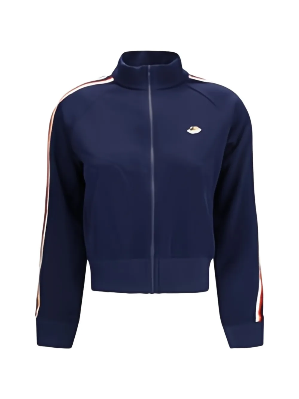 Fiorucci Angels-patch zip-up sweatshirt - Blu