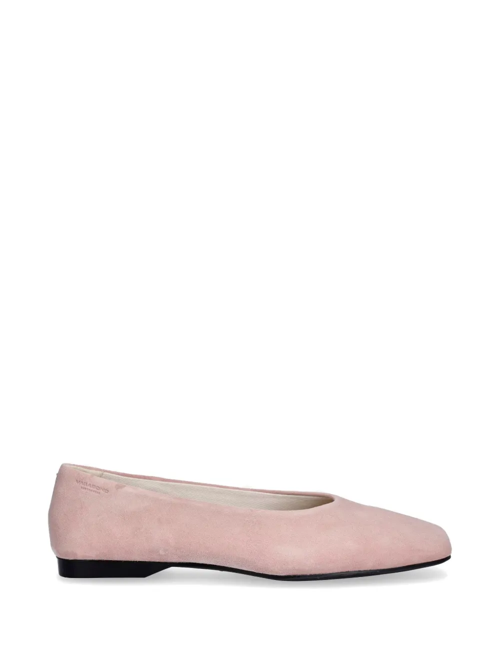 VAGABOND Delia square-toe ballet flats Roze
