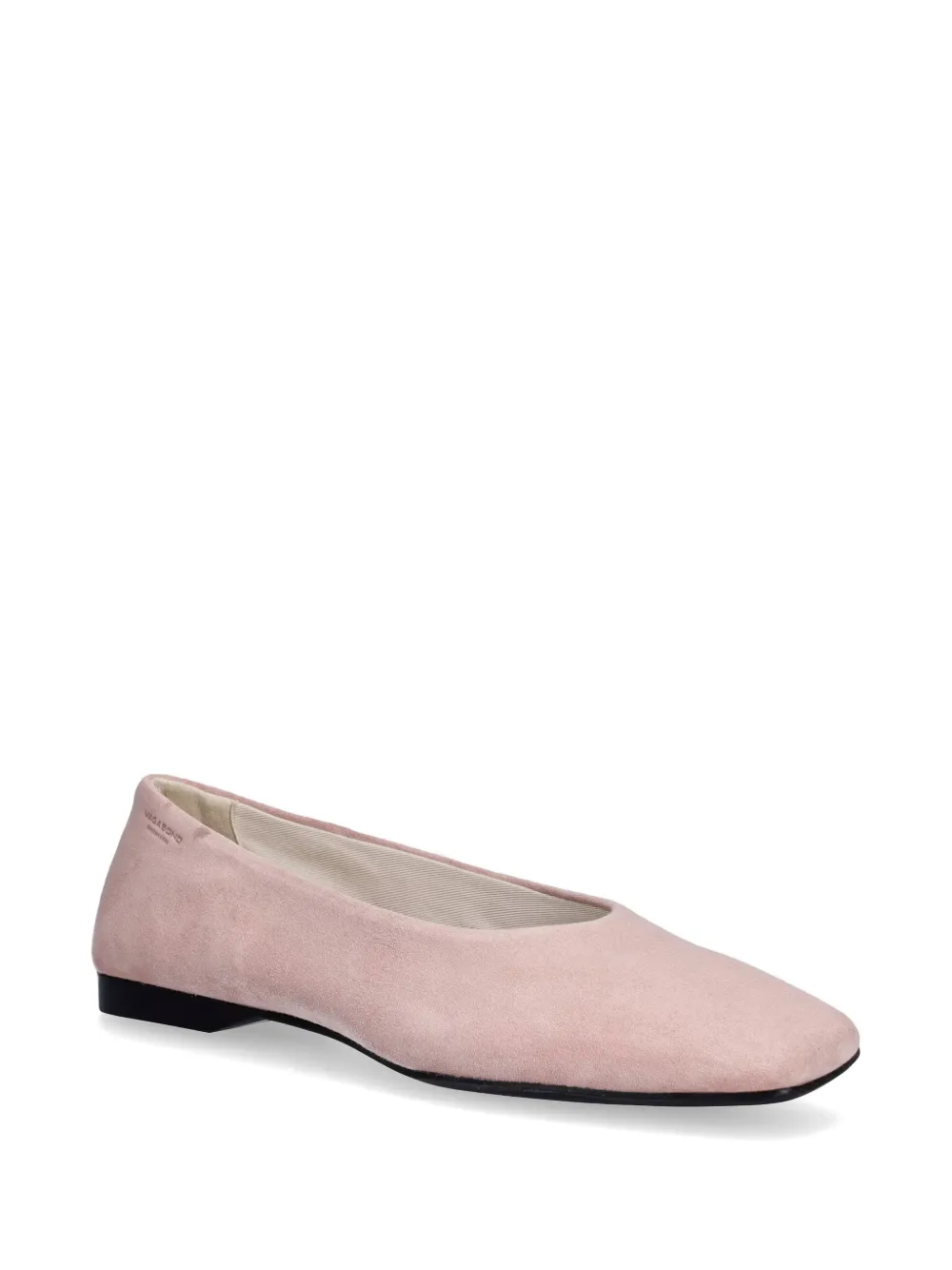 VAGABOND Delia square-toe ballet flats Roze