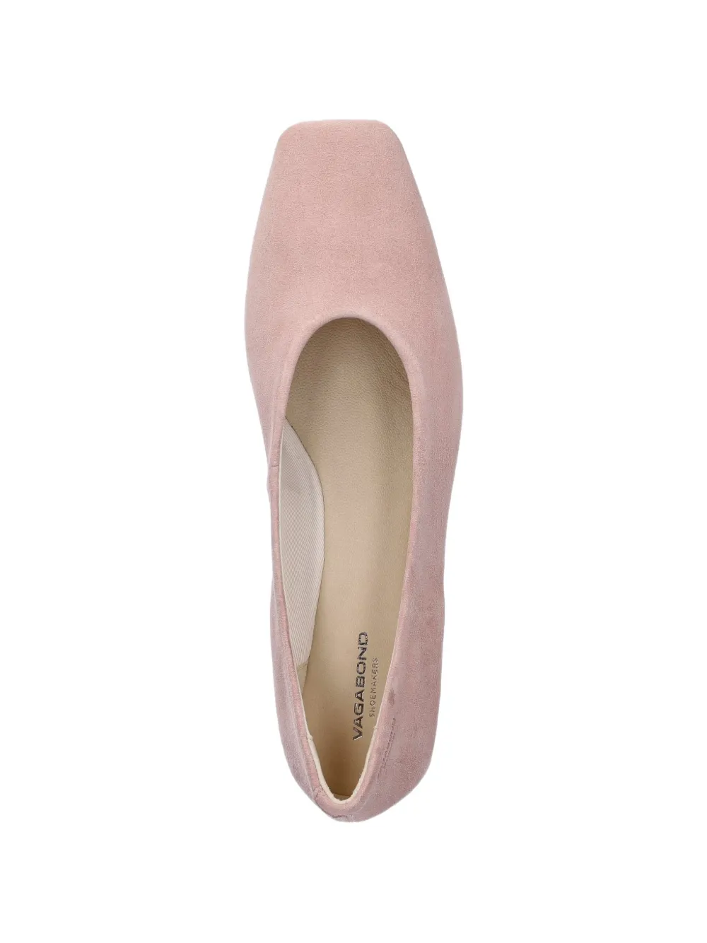 VAGABOND Delia square-toe ballet flats Roze