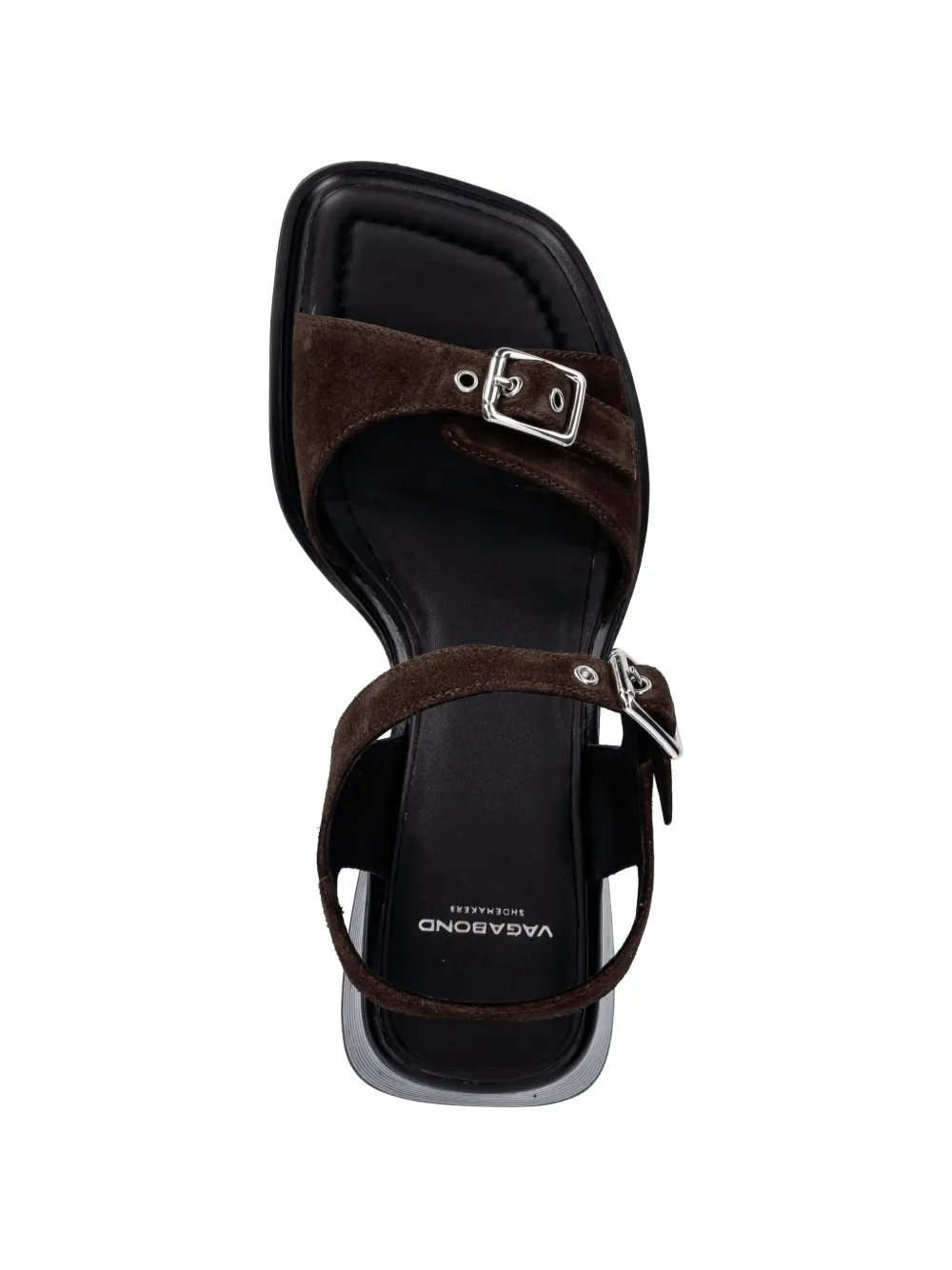 VAGABOND Ines sandalen met gespsluiting Bruin