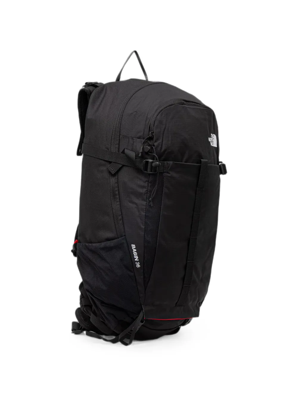 The North Face Basin rugzak met logoprint Zwart