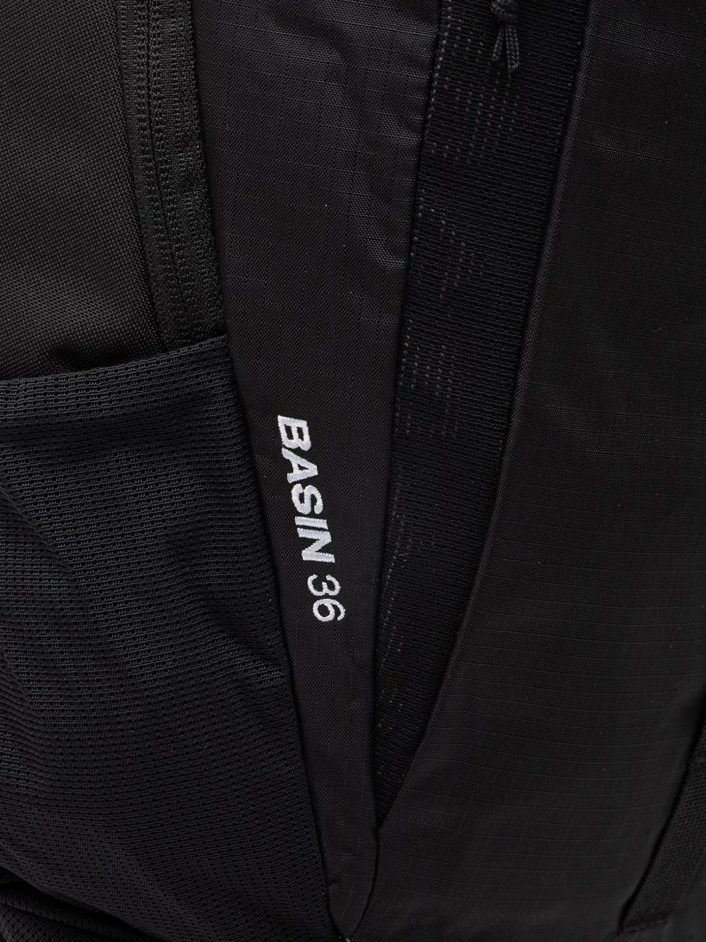 The North Face Basin rugzak met logoprint Zwart