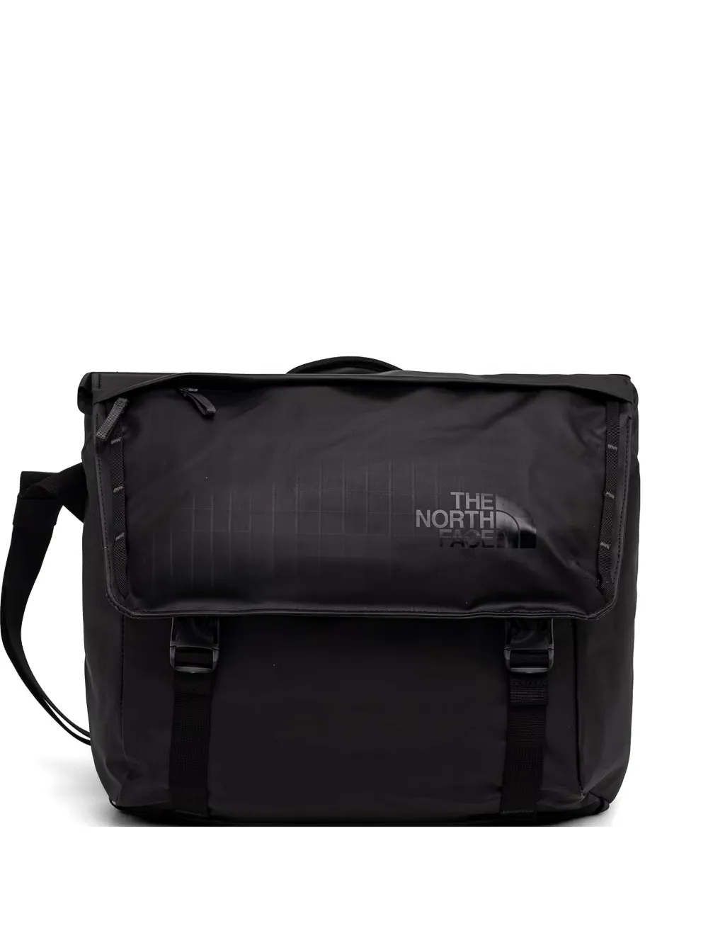The North Face logo-print messenger bag - Schwarz