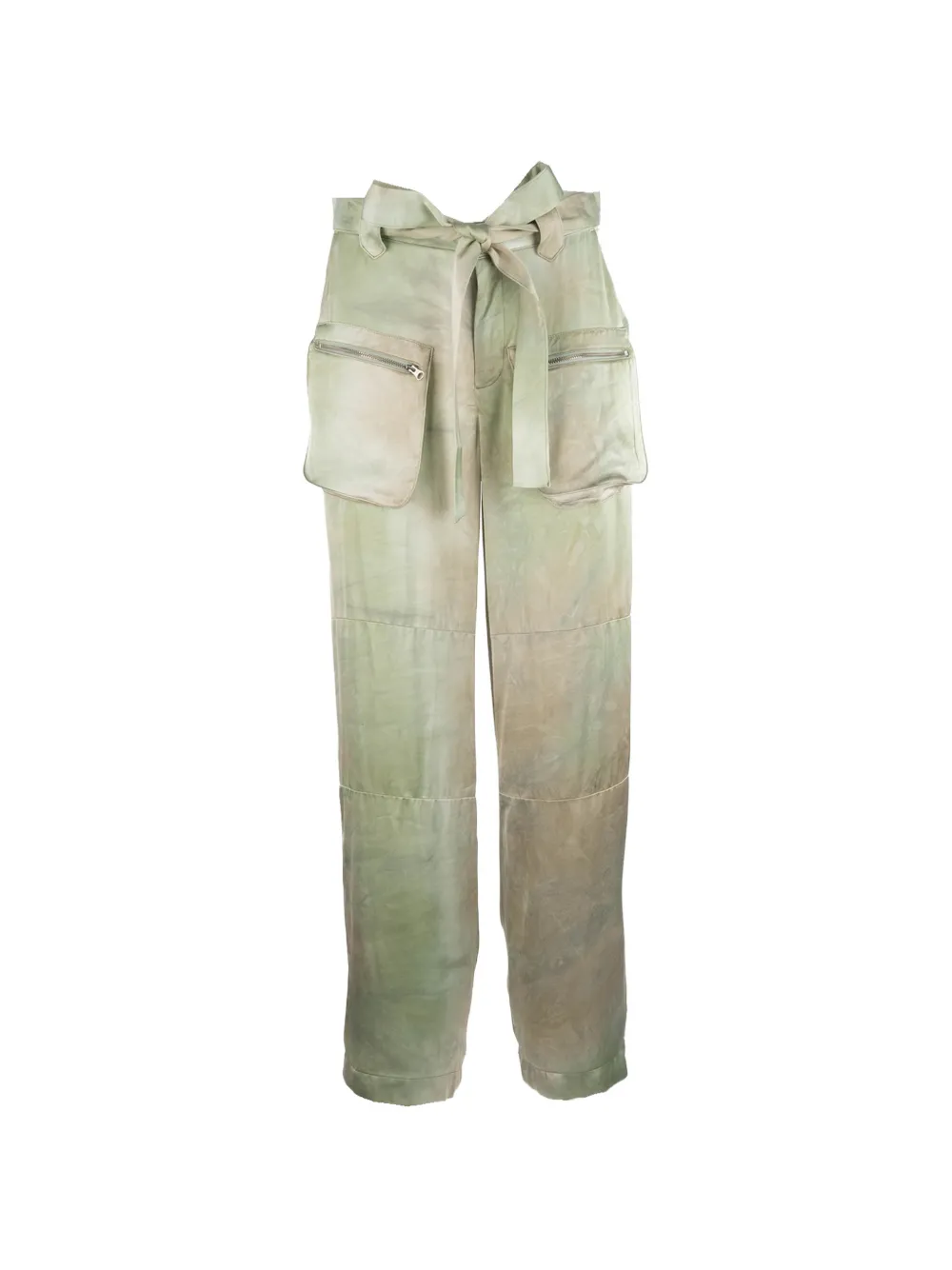 Les Filles d'Eva zip-pocket trousers - Verde
