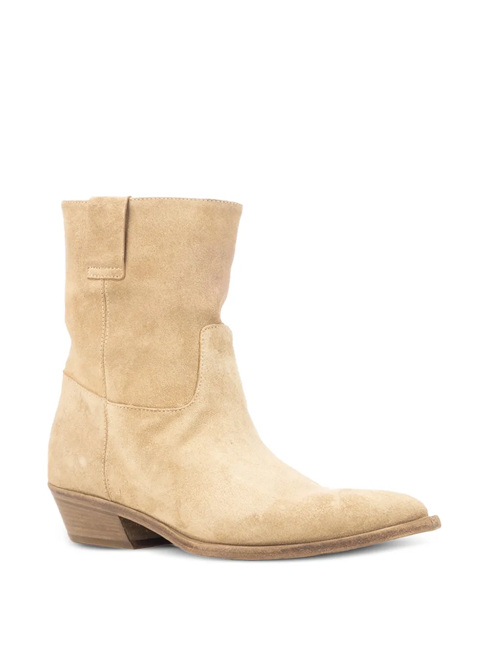 Officine Creative suede boots Beige