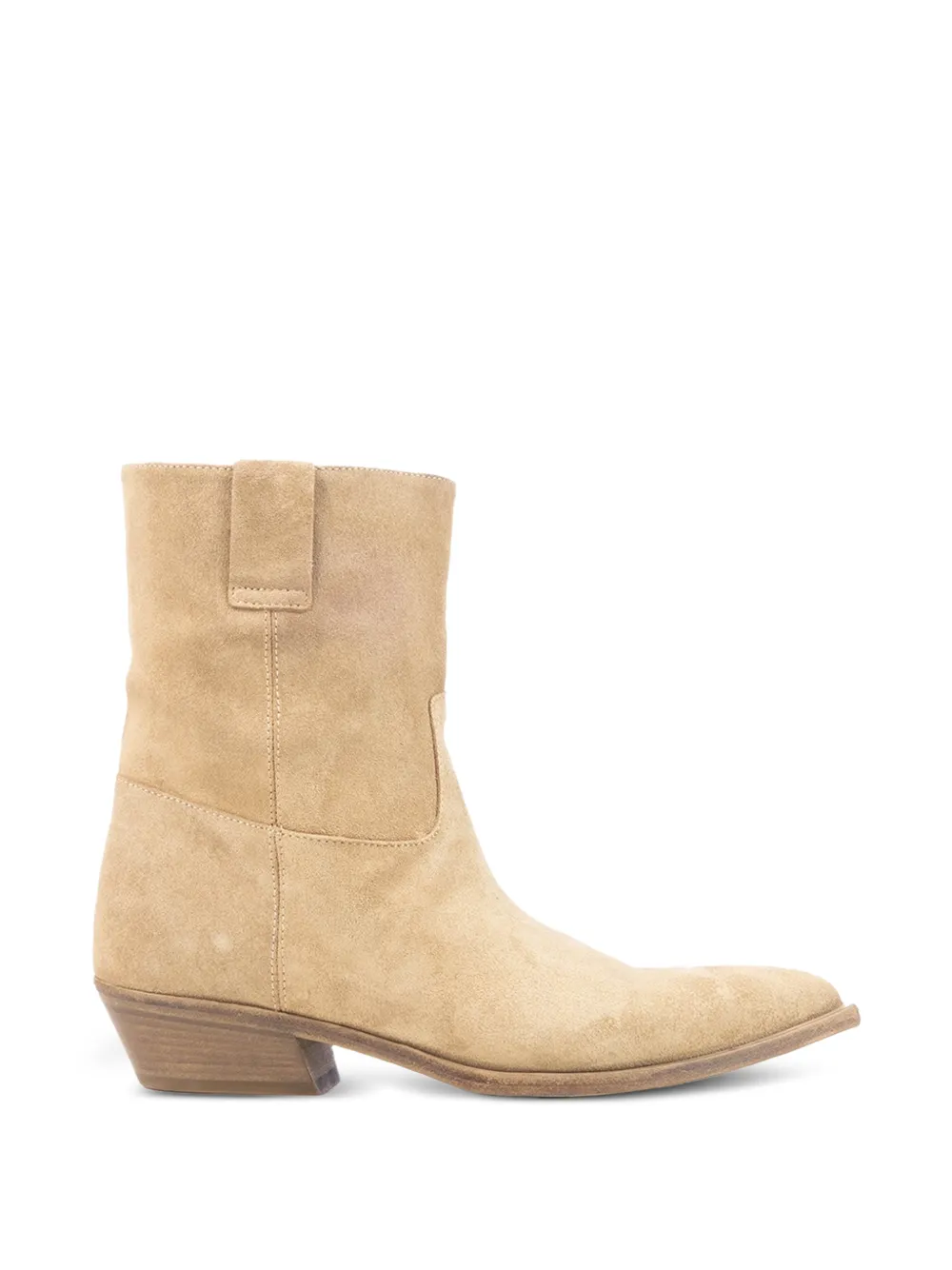 Officine Creative suede boots Beige
