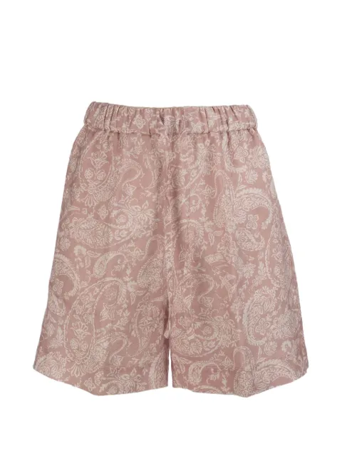 Paul & Shark paisley-print shorts
