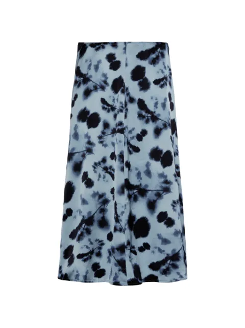 Calvin Klein printed midi skirt