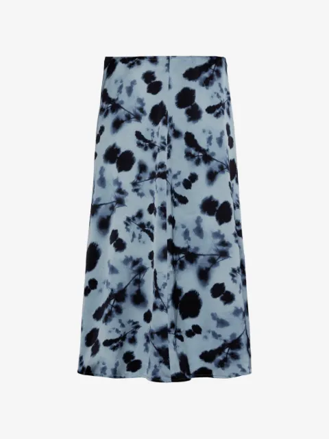 Calvin Klein printed midi skirt