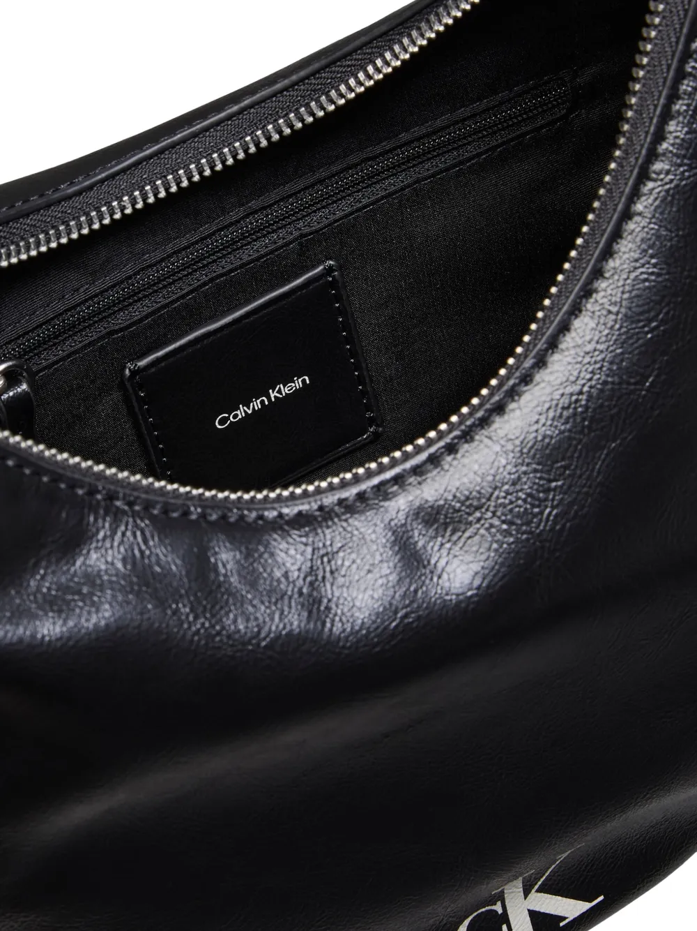 Calvin Klein Schoudertas met logo Zwart