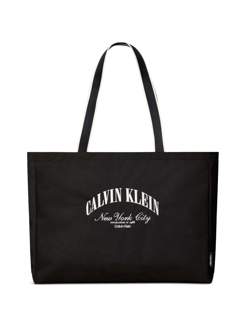 Calvin Klein Heritage Crest tote bag - Nero