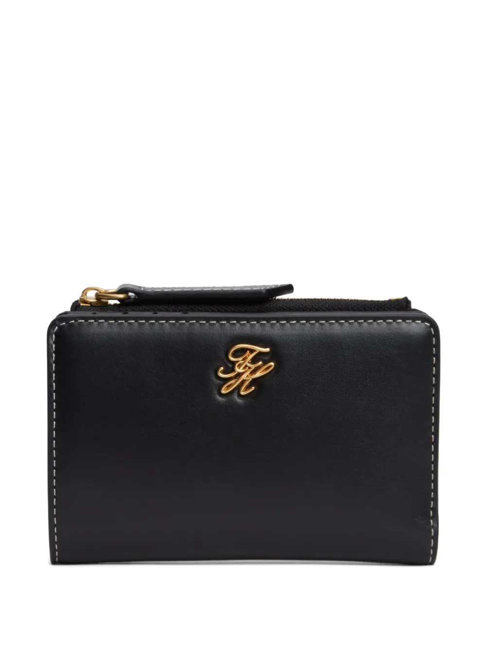 Tommy Hilfiger logo-plaque wallet - Nero