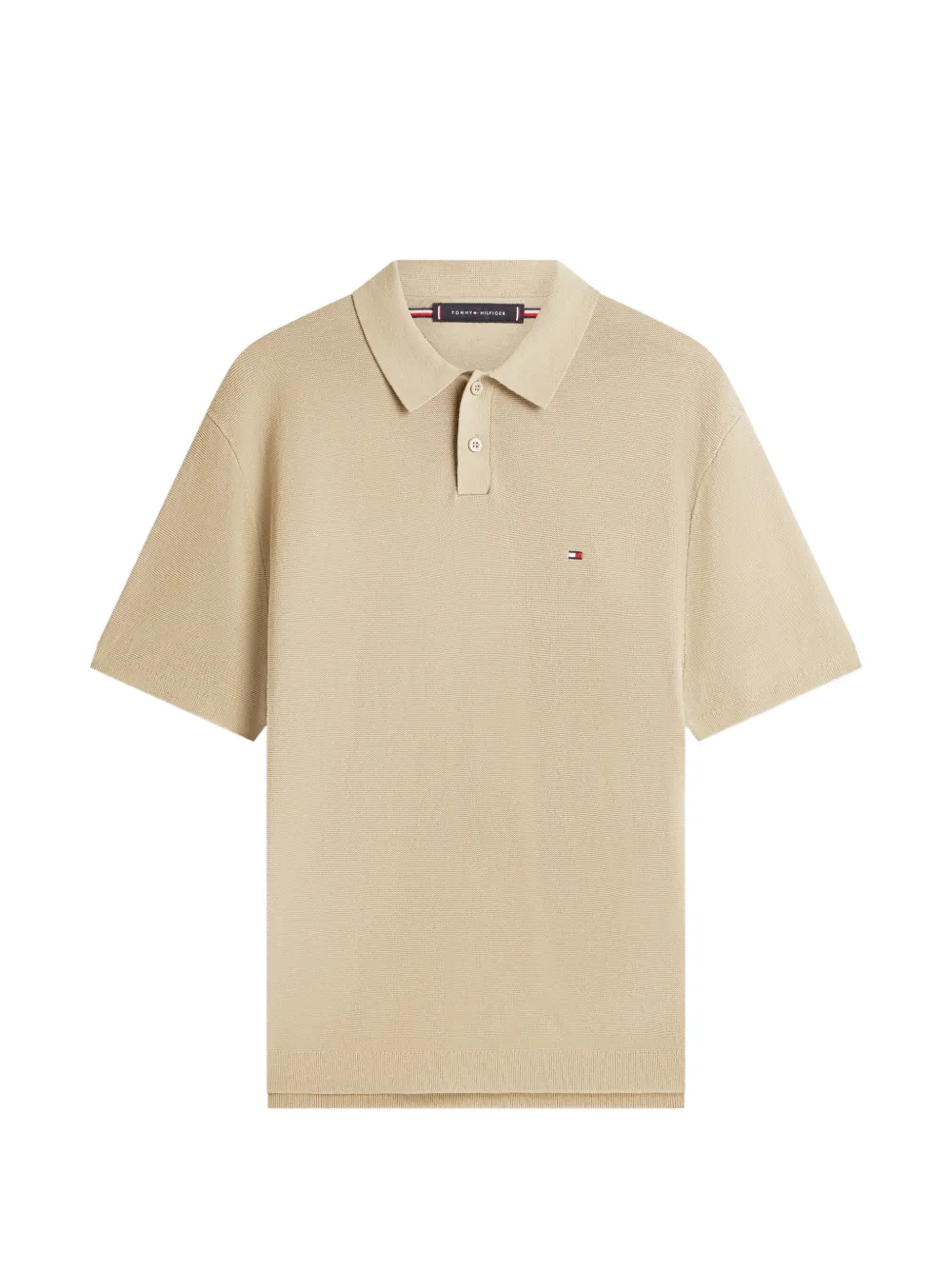 Tommy Hilfiger short-sleeve polo shirt - Toni neutri