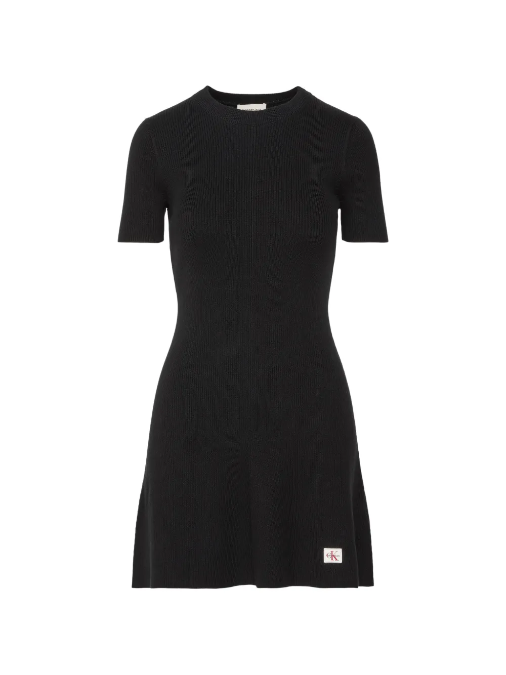 Calvin Klein crepe mini dress - Nero