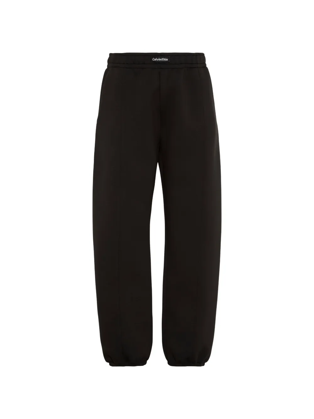Calvin Klein logo-patch relaxed-fit track pants - Nero