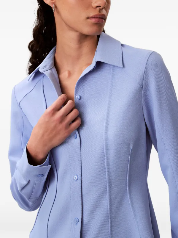 calvin klein dress shirts women Calvin Klein 13CK030 Women's Non-Iron Dobby Pindot Shirt