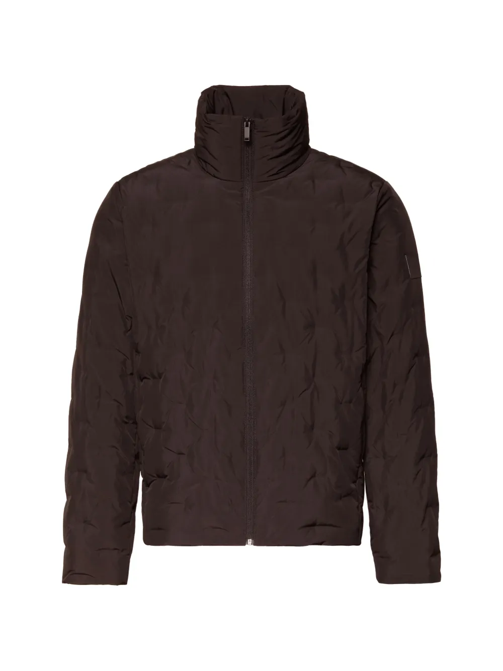 Calvin Klein quilted high-neck jacket - Braun