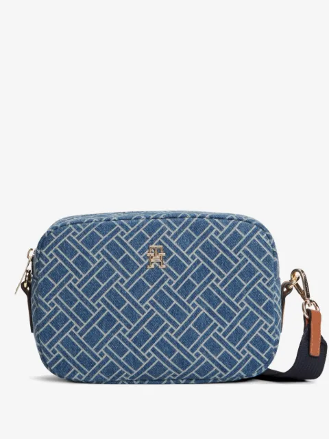 Tommy Hilfiger bolsa de hombro con monograma estampado