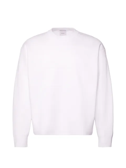 Calvin Klein embossed-logo sweater