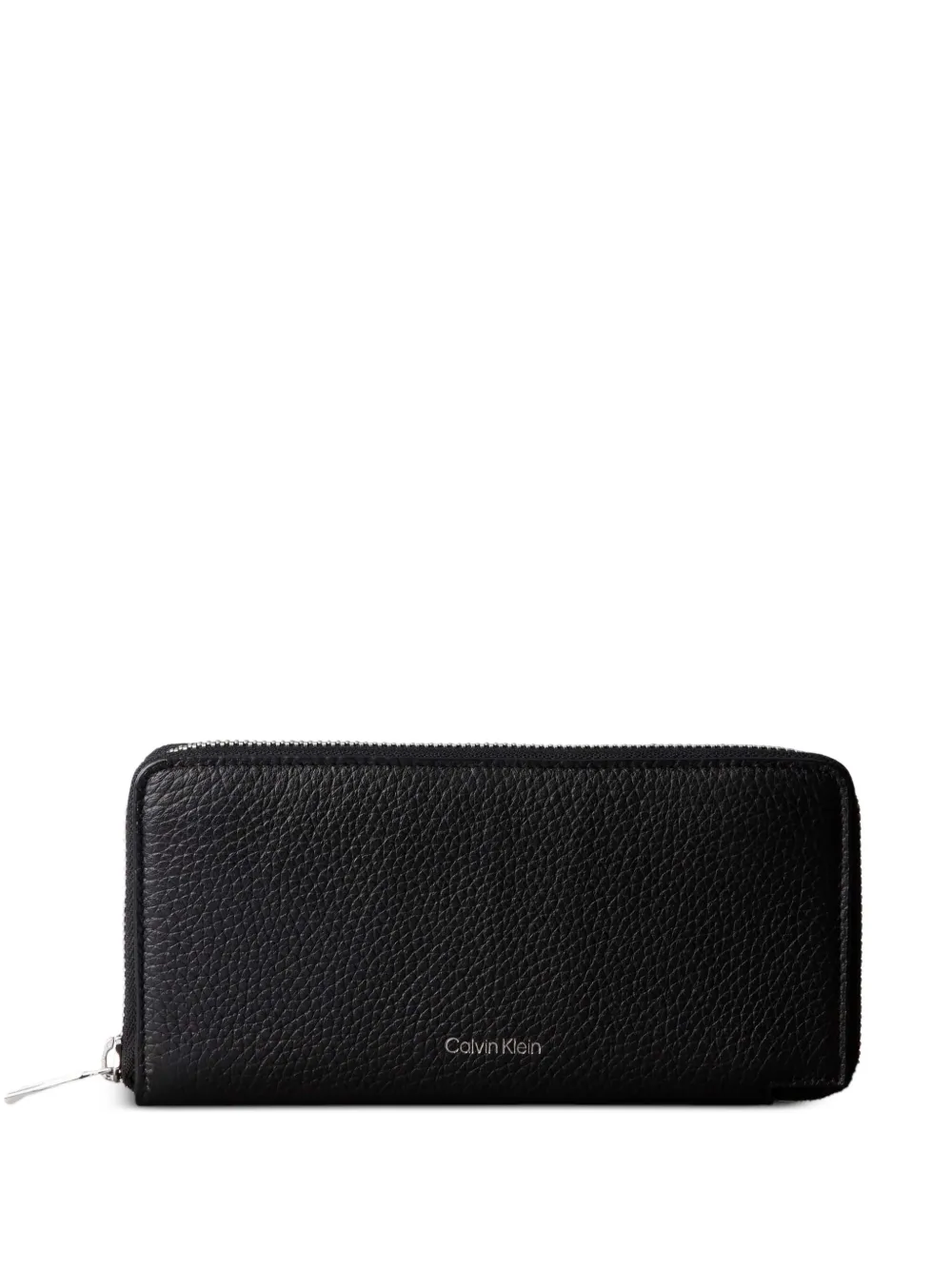 Calvin Klein zip-up wallet - Nero