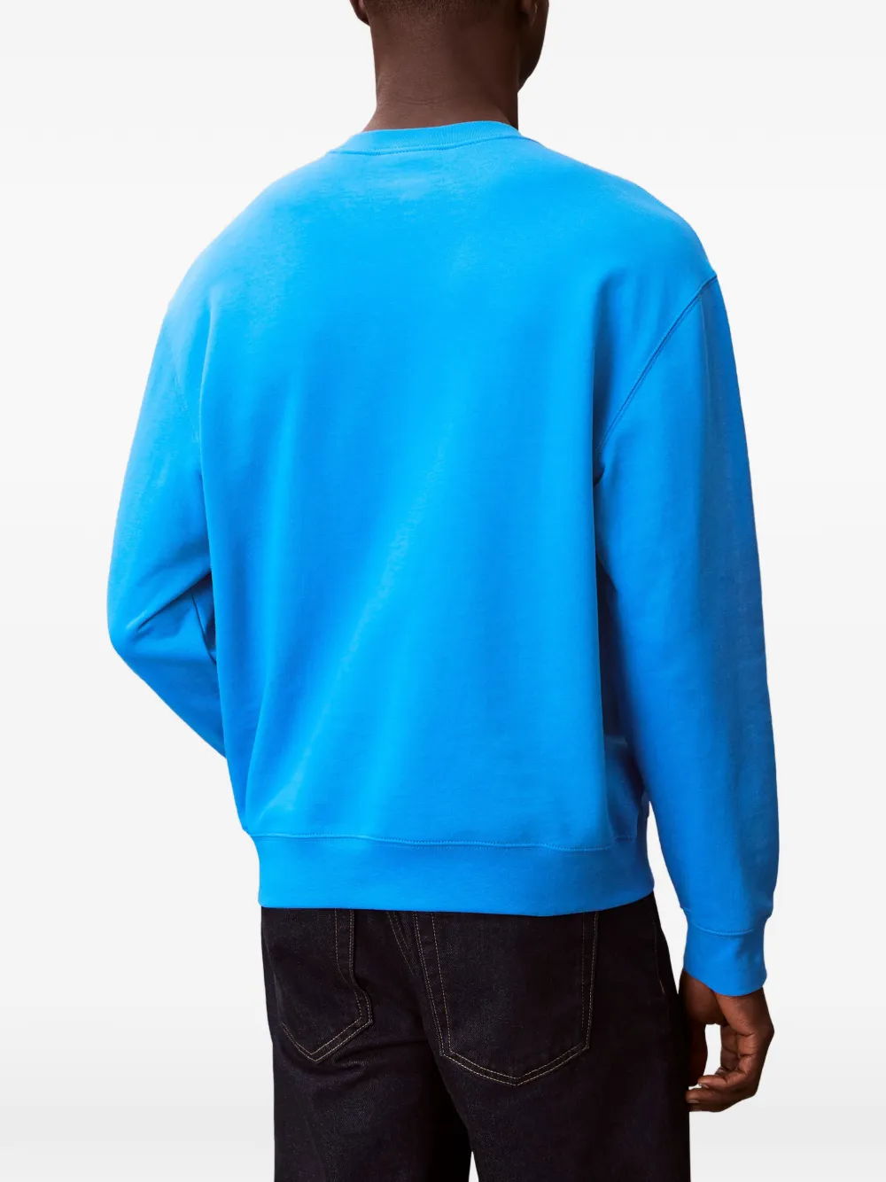 Calvin Klein Trui met logoprint Blauw
