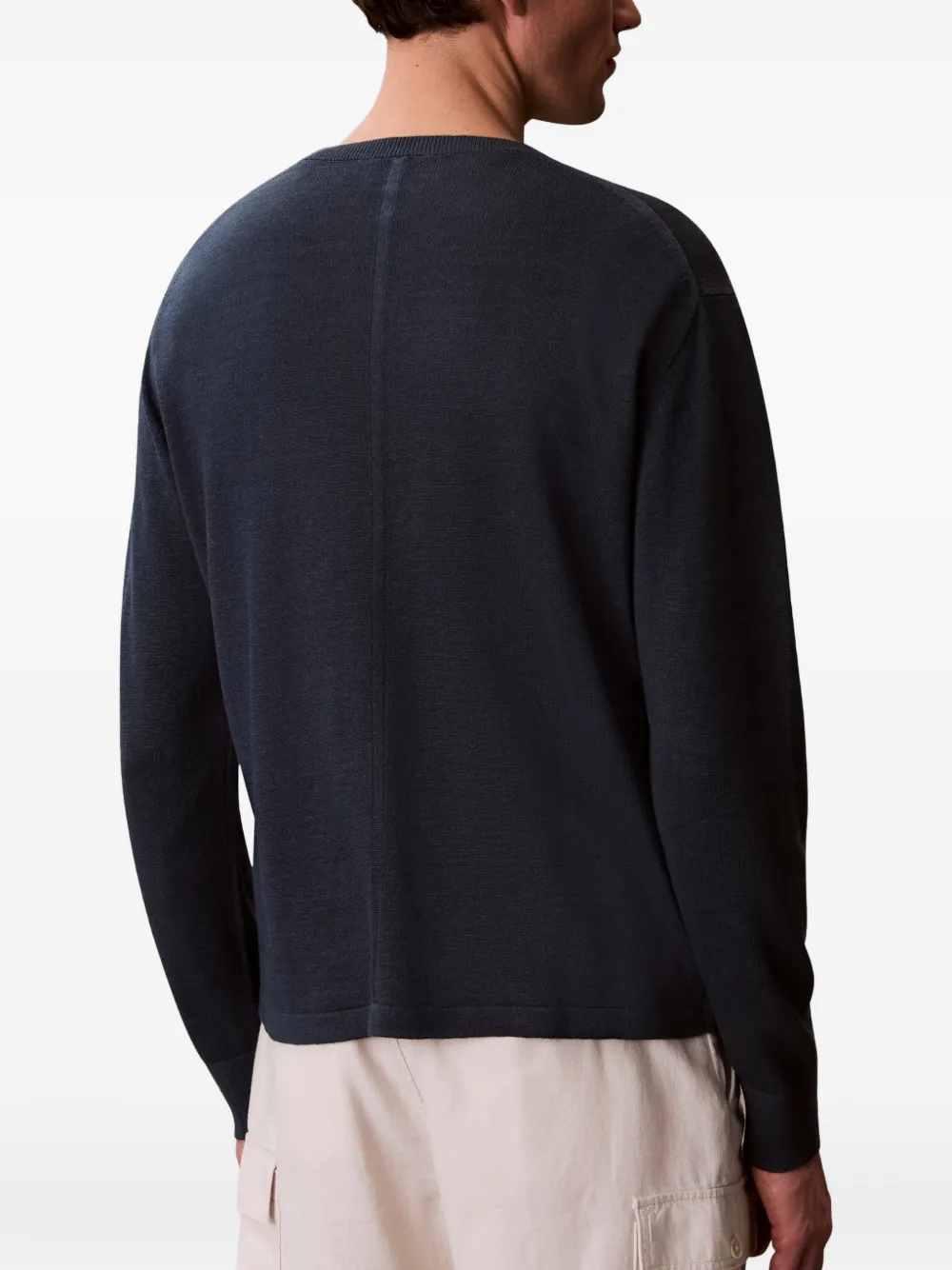 Calvin Klein Trui van merinowol Blauw