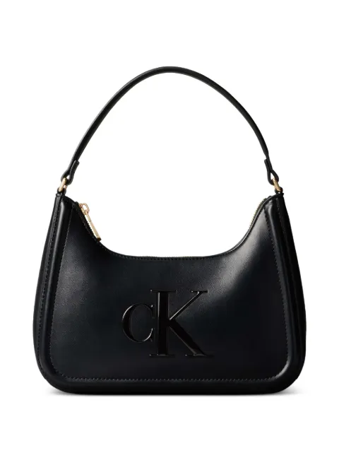 Calvin Klein logo-embossed shoulder bag