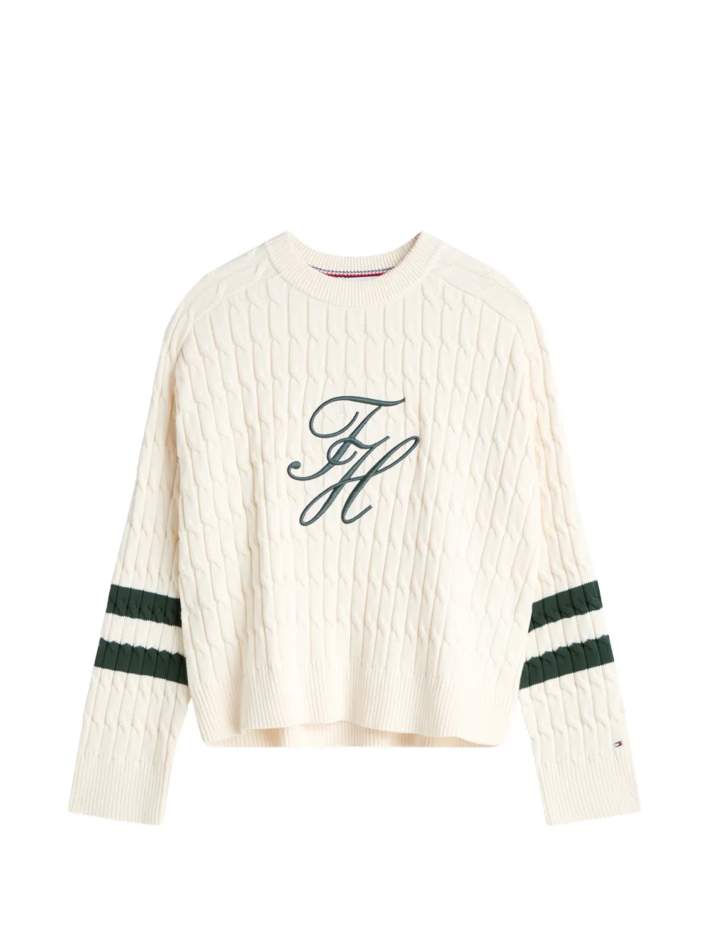 Tommy Hilfiger Maglione con ricamo - Toni neutri