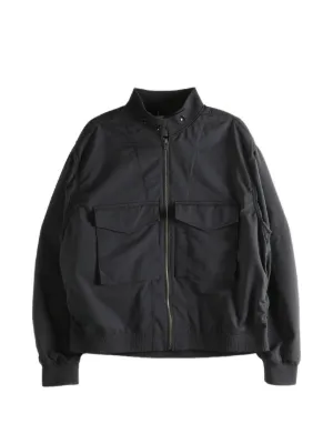 ジャケット・アウター Protocol Index Reversible Bomber Jacket PROTOCOL INDEX zip-fastening print-detail Reversible Bomber Jacket