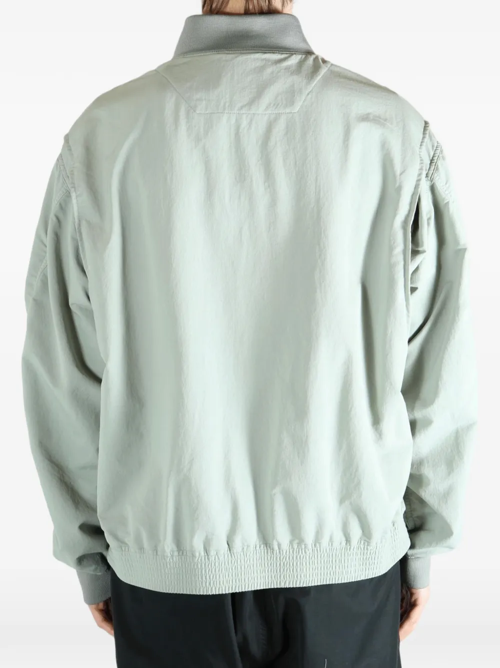 Nanamica Panelled Flap-pocket Jacket In Green