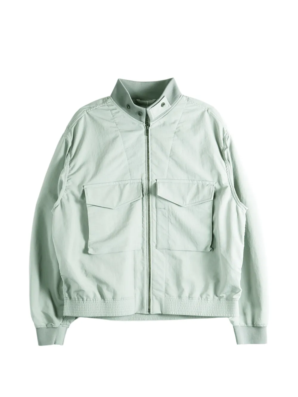 Nanamica panelled flap-pocket jacket - Verde