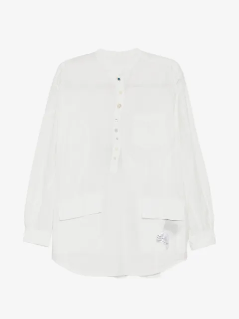 Undercover Camisa com botões e detalhe de bolso
