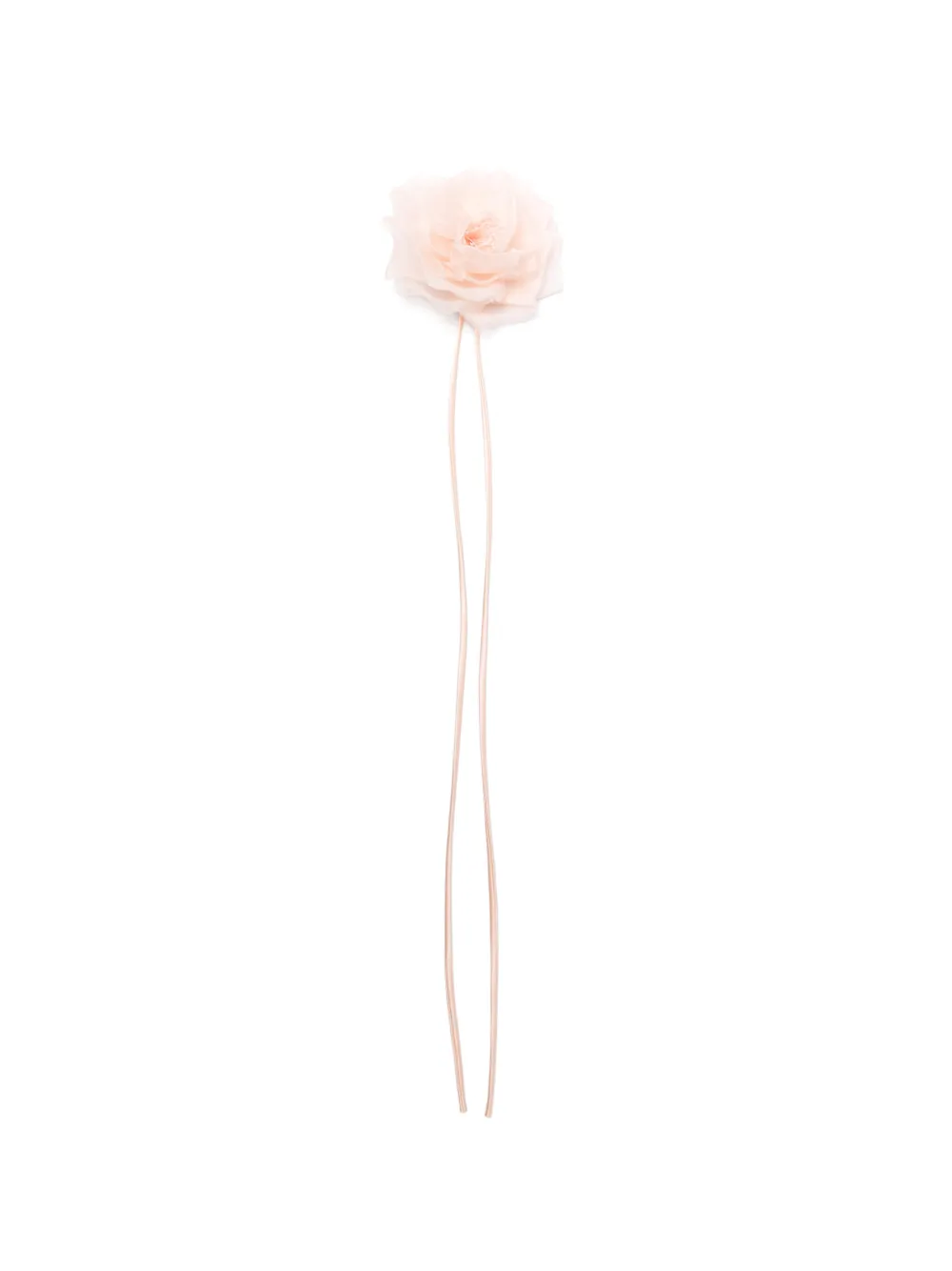 Max Mara Mxario floral-appliqué brooch - Rosa