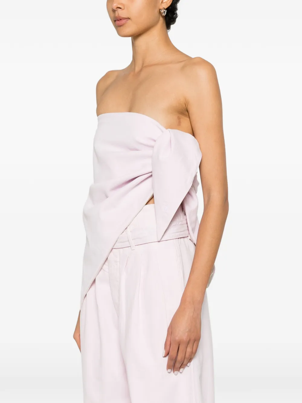 AGOLDE x Maria McManus Bandana top Roze